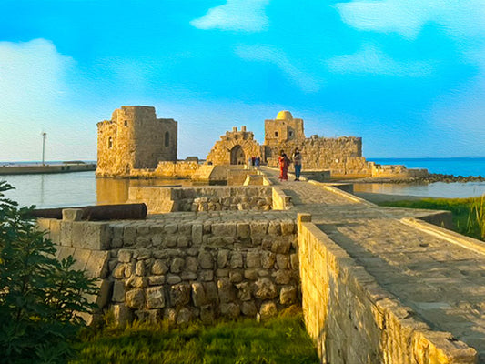 PRE-ORDER (3 TO 5 WEEK DELIVERY) - Saida Sea Citadel, Lebanon